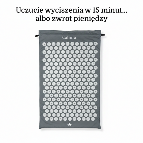Calmra - Mata Do Akupresury | Ekologiczna, Relaksująca, Przenośna 70x40 cm