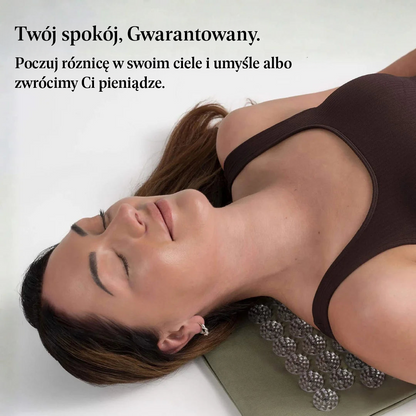 Calmra - Mata Do Akupresury | Ekologiczna, Relaksująca, Przenośna 70x40 cm